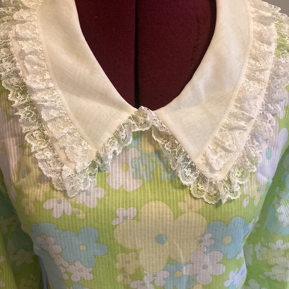 Vintage 60’s Flower Power Dress - Picture 2 of 10